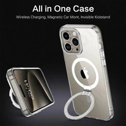 MagSafe iPhone 16 Ring Holder Clear Case
