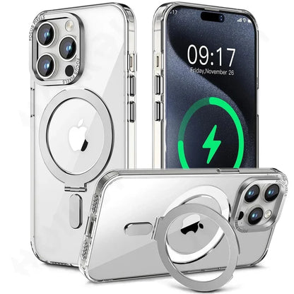 MagSafe iPhone Ring Holder Clear Case