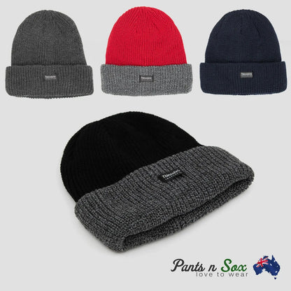 Fashion Knitted Hats Winter Mens Womens Unisex Hat Black Red Grey