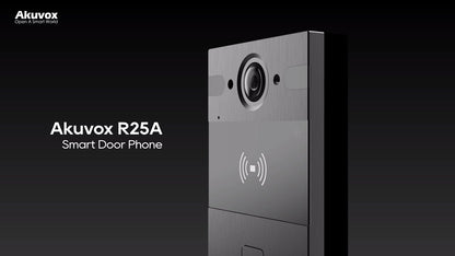 Akuvox R25A – Compact 4MP SIP Video Door Phone with RFID Access