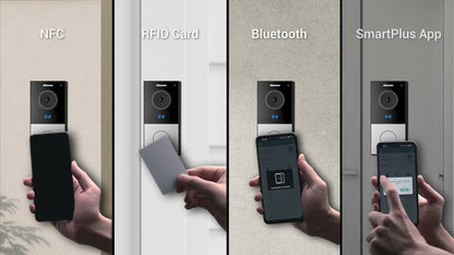 Akuvox E12S – Compact SIP Video Door Phone with 2MP Camera, RFID, NFC & Bluetooth