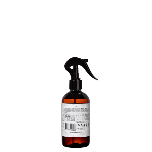 Melanie Newman Everyday Conditioning Spray bottle with black trigger sprayer