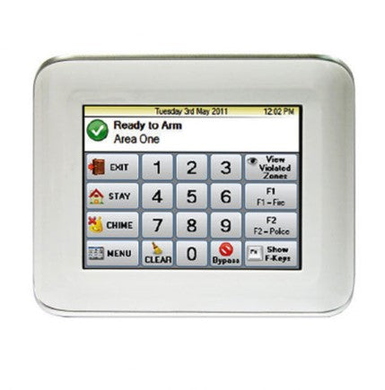 Ness M1 Navigator Touchscreen Keypad – 3.5” Full-Color LCD for M1 & EZ Series Panels | Part No. NAVIGATOR