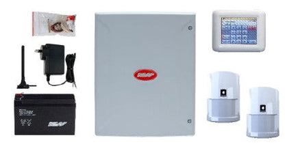 NESS D16XCEL4G NAVIGATOR LUX KIT – 4G Alarm Panel with Touchscreen Keypad & SIM | 16 Zone Professional Security System – SKU: NESS-K-9220