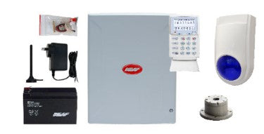 NESS D8XCEL 4G Alarm Kit with KPX+ LCD Keypad, Combo Siren & Screamer – SKU: K-9311C