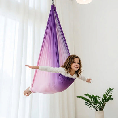 Therapy Swing Cozy Cocoon - Pink/Lilac Ombre