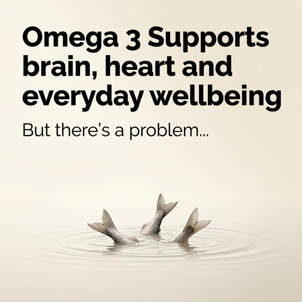 Omega-3 softgel capsules, green, scattered