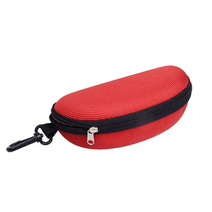 opvise Sunglasses Case Solid Large Space Waterproof Protective Glasses Case Travel Box for Adult Coffe