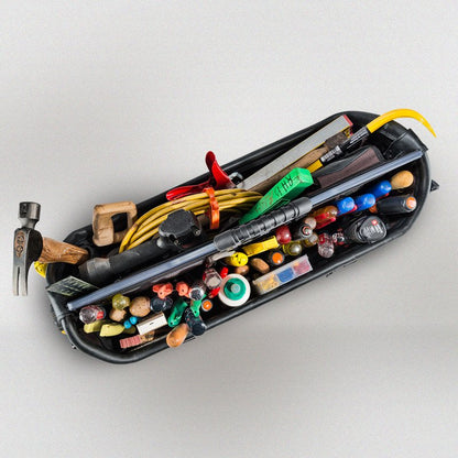 Veto Pro Pac OT-XXL Contractor Series HVAC Tool Bag – 58 Tiered Pockets, Open Style, Rugged Build for Technicians (648x241x432mm)