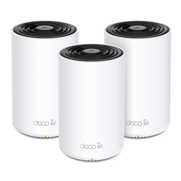 TP-Link Deco XE75 Pro AXE5400 Tri-Band Whole Home Mesh Wi-Fi 6E System (1-Pack / 2-Pack / 3-Pack) with 6GHz Band & AI Mesh