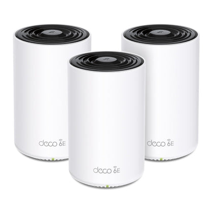 TP-Link Deco XE75 Pro AXE5400 Tri-Band Whole Home Mesh Wi-Fi 6E System (1-Pack / 2-Pack / 3-Pack) with 6GHz Band & AI Mesh