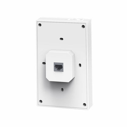 TP-Link EAP655-Wall AX3000 Wall Plate WiFi 6 Access Point | PoE+ | In-Room WiFi | 3× Gigabit Ports | Omada SDN Managed