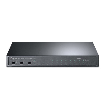 TP-Link TL-SL1311MP 8-Port 10/100Mbps + 3-Port Gigabit Desktop PoE+ Switch | Versatile Networking, Long-Range PoE, Silent Operation