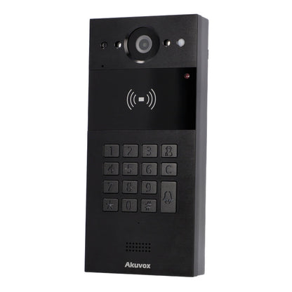Akuvox R20K (Black) Compact SIP Video Door Phone with Keypad & RFID