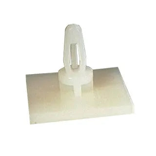 H1407 Self-Adhesive PCB Support – 20mm x 20mm Base, 6.4mm Height, 4mm PCB Hole – Bag of 10 | Tool-Free Nylon Stand-Off Mounts for PCB Enclosures