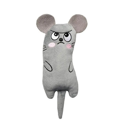 Cat Dog Mouse Crinkle Kicker Plush Toy  Soft Stuffed Animal 16cm Cute Animal Plushie Gift