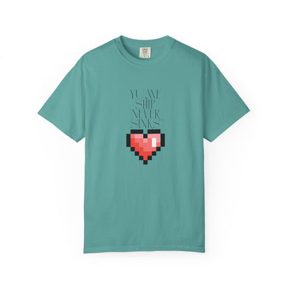 Pixel Heart Unisex Tee  Retro 8 Bit Gaming Shirt |By Aprasi