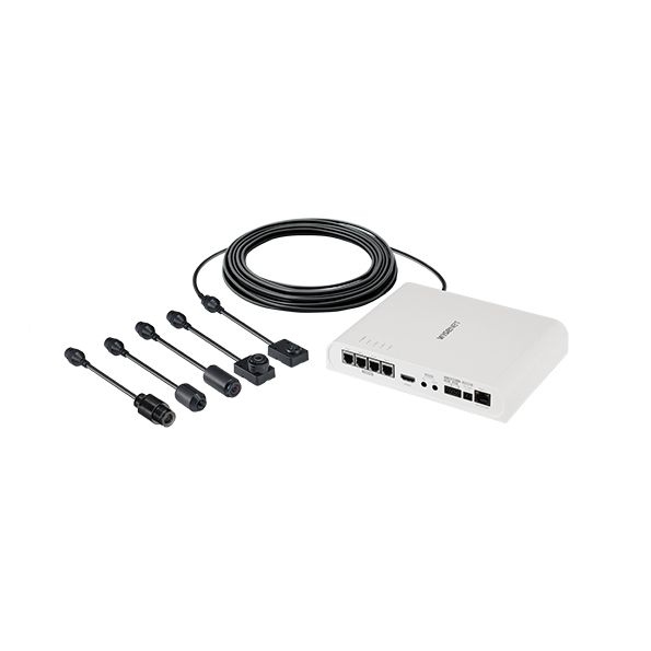 Wisenet CT-PNM-9000QB P Series 2MP x 4CH Remote Head Camera, Pen hole camera