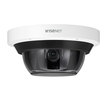 WISENET CT-PNM-9085RQZ Hanwha P Series 20MP Multi-Sensor IR Vandal Dome with 3.6-9.4mm Motorised Vari-Focal PTRZ (4 x 5MP Modules)