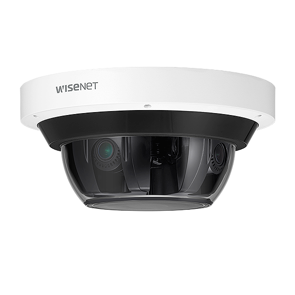 WISENET CT-PNM-9085RQZ Hanwha P Series 20MP Multi-Sensor IR Vandal Dome with 3.6-9.4mm Motorised Vari-Focal PTRZ (4 x 5MP Modules)