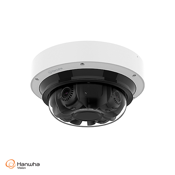 WISENET CT-PNM-C16083RVQ Hanwha Vision 4MP H.265 IR Multi-sensor camera with AI Object Detection P series