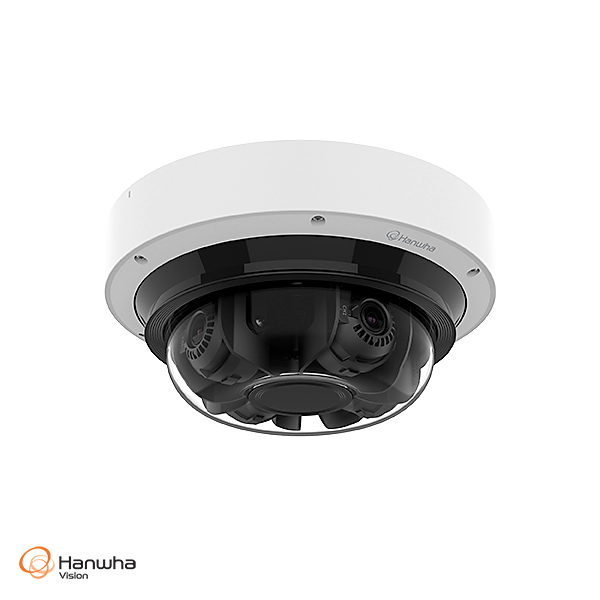 WISENET CT-PNM-C32083RVQ Hanwha Vision 8MP H.265 IR Multi-sensor camera with AI Object Detection P Series