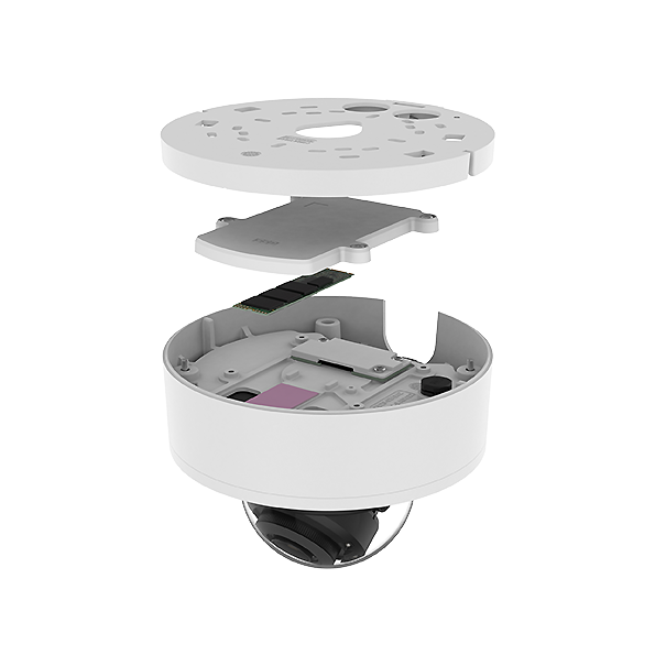 WISENET HV-PNV-A6081R-E1T Hanwha 2MP Network Camera with built-in 1TB/ 2TB Rugged SSD P Series