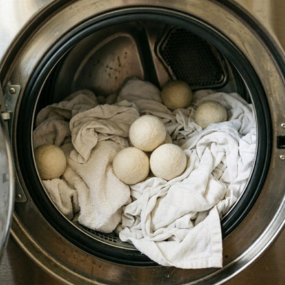 Wool Dryer Balls | Pack of 4 | Handmade in Nepal | Eco Laundry