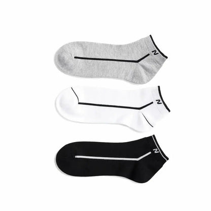 Premium Cotton Sports Ankle Low Cut Socks 6 Pairs