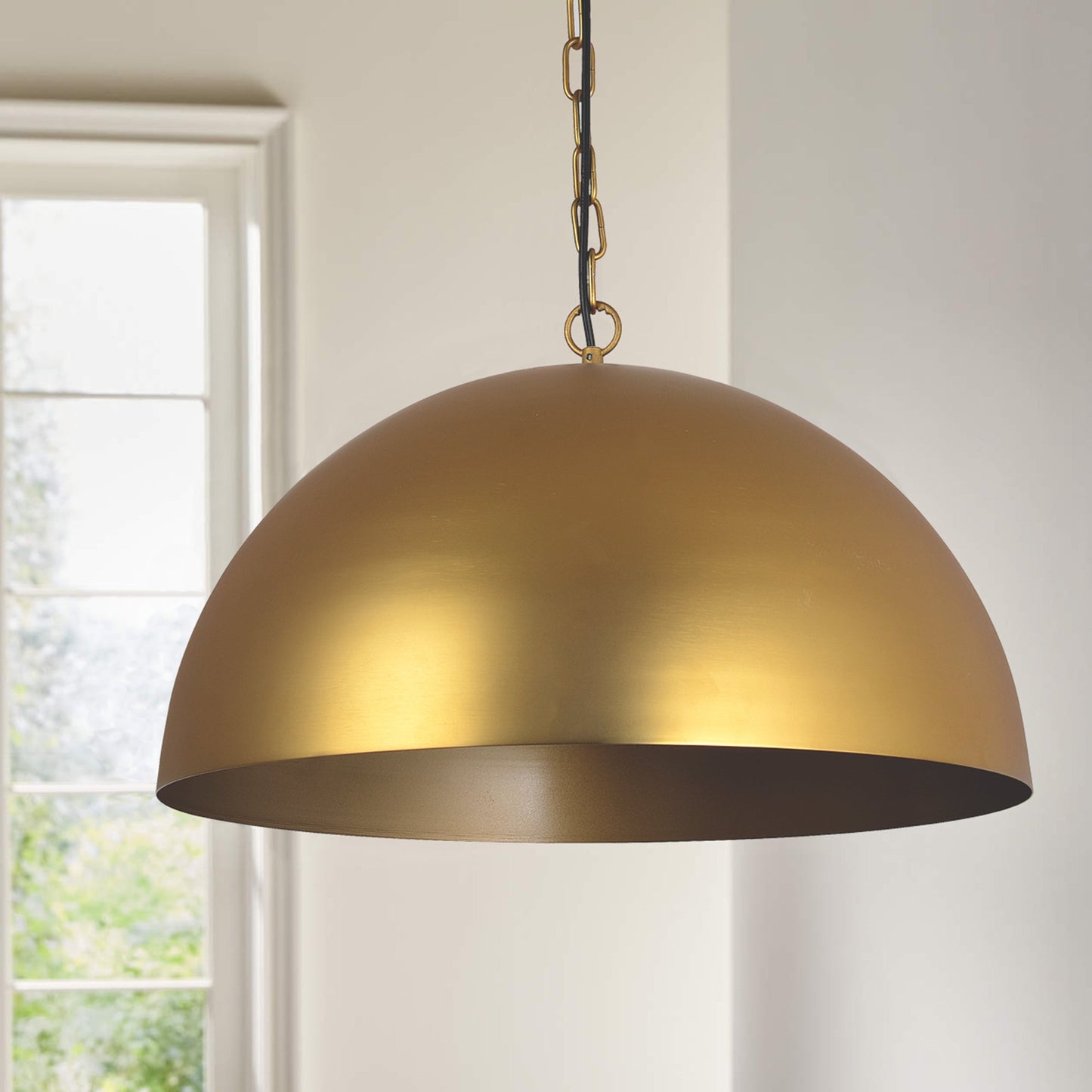 Presley Dome Pendant Light - Gold