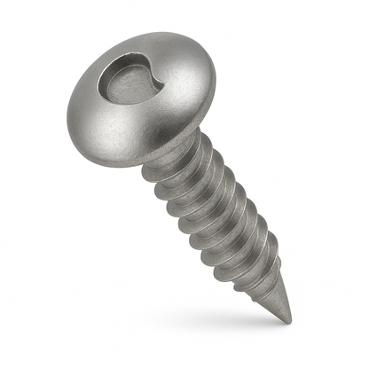 PROLOK Clutch Head Security Screw – 10G x 19mm, Round Head, 1-Way Self Tapper, AB Thread, 304 Stainless Steel, Pack of 25 | Tamper-Proof Fixing | Part No. CHRS10F-25