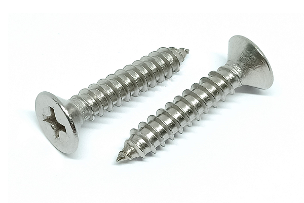 PROLOK Resytork Countersunk Security Screw – Self Tapper, 12 Gauge (5.5mm) x 50mm, 2-Way Drive, 304 Stainless Steel, Pack of 20 with Driver | Tamper-Resistant Fastener | Part No. RTCS12J-20