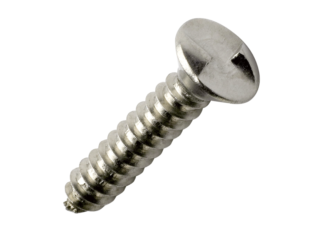 PROLOK Clutch Head Security Screw – 10G x 38mm, Round Head, 1-Way Self Tapper, AB Thread, 304 Stainless Steel, Pack of 25 | Tamper-Resistant Fastener | Part No. CHRS10I-25
