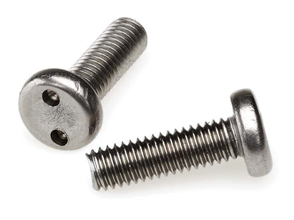 PROLOK Clutch Head Security Screw – 8G x 19mm, Round Head, 1-Way Self Tapper, AB Thread, 304 Stainless Steel, Pack of 25 | Tamper-Proof Fastener | Part No. CHRS8F-25