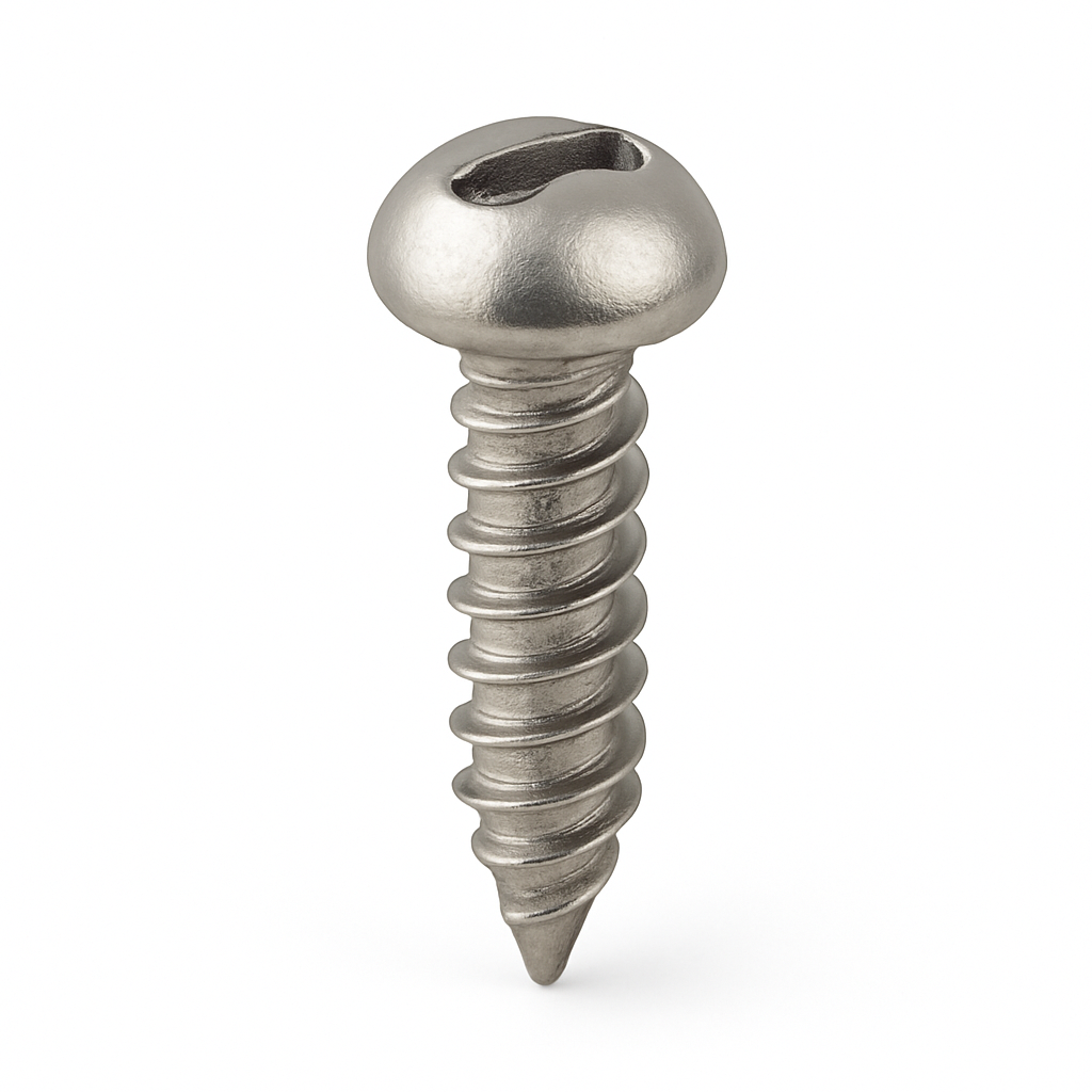 PROLOK Clutch Head Security Screw – 10G x 19mm, Round Head, 1-Way Self Tapper, AB Thread, 304 Stainless Steel, Pack of 25 | Tamper-Proof Fixing | Part No. CHRS10F-25