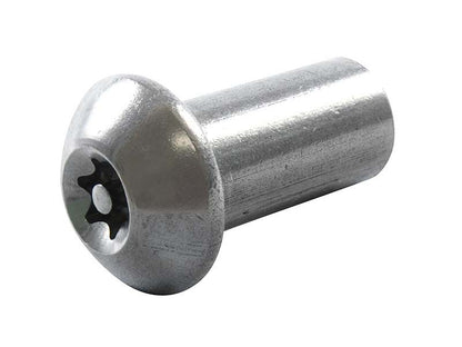 PROLOK Resytork Security Machine Screw – M6 x 16mm, Button Head, 2-Way Drive, 304 Stainless Steel, Pack of 25 with Driver | Tamper-Resistant Fastening | Part No. RTBM616-25