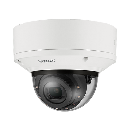 Hanwha Vision Wisenet X-Plus HV-XND-6083RV 2MP AI IR Dome Camera – 2.8~12mm Motorized Lens, WiseIR 50m, ExtremeWDR 150dB, Edge Storage, AI Analytics, IK10 | SKU: HV-XND-6083RV x series