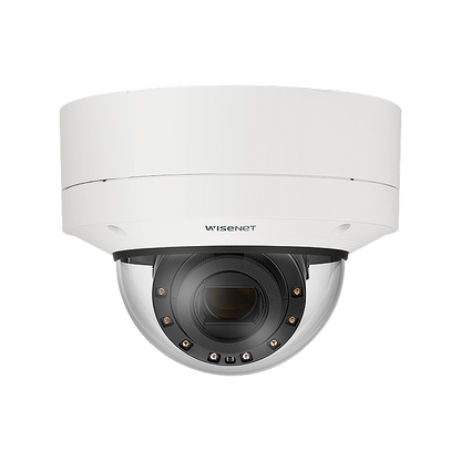 Hanwha Vision Wisenet HV-XNV-6123R 2MP AI IR Outdoor Vandal Dome Camera – 12x Motorized Zoom, Extreme 150dB WDR, 120fps, IP6K9K, IK10+ | SKU: HV-XNV-6123R  x series