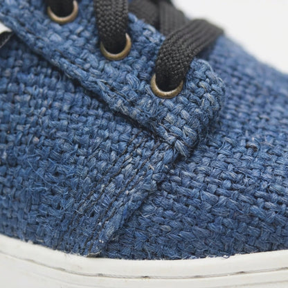Midnight Blue Hemp Sneakers – Organic Vegan Hemp Shoes