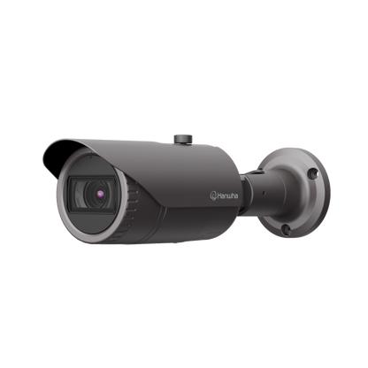 Hanwha Vision HV-QNO-6082R QNO-6082R 2MP H.265 IR Bullet Camera – Motorised Varifocal Lens, 30m IR, WiseStream II, IP66, IK10, PoE/12VDC