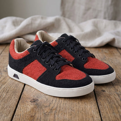 Organic Hemp Sneakers – Vegan Natural Dye Shoes with Rubber Sole