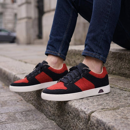 Organic Hemp Sneakers – Vegan Natural Dye Shoes with Rubber Sole