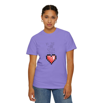 Pixel Heart Unisex Tee  Retro 8 Bit Gaming Shirt |By Aprasi
