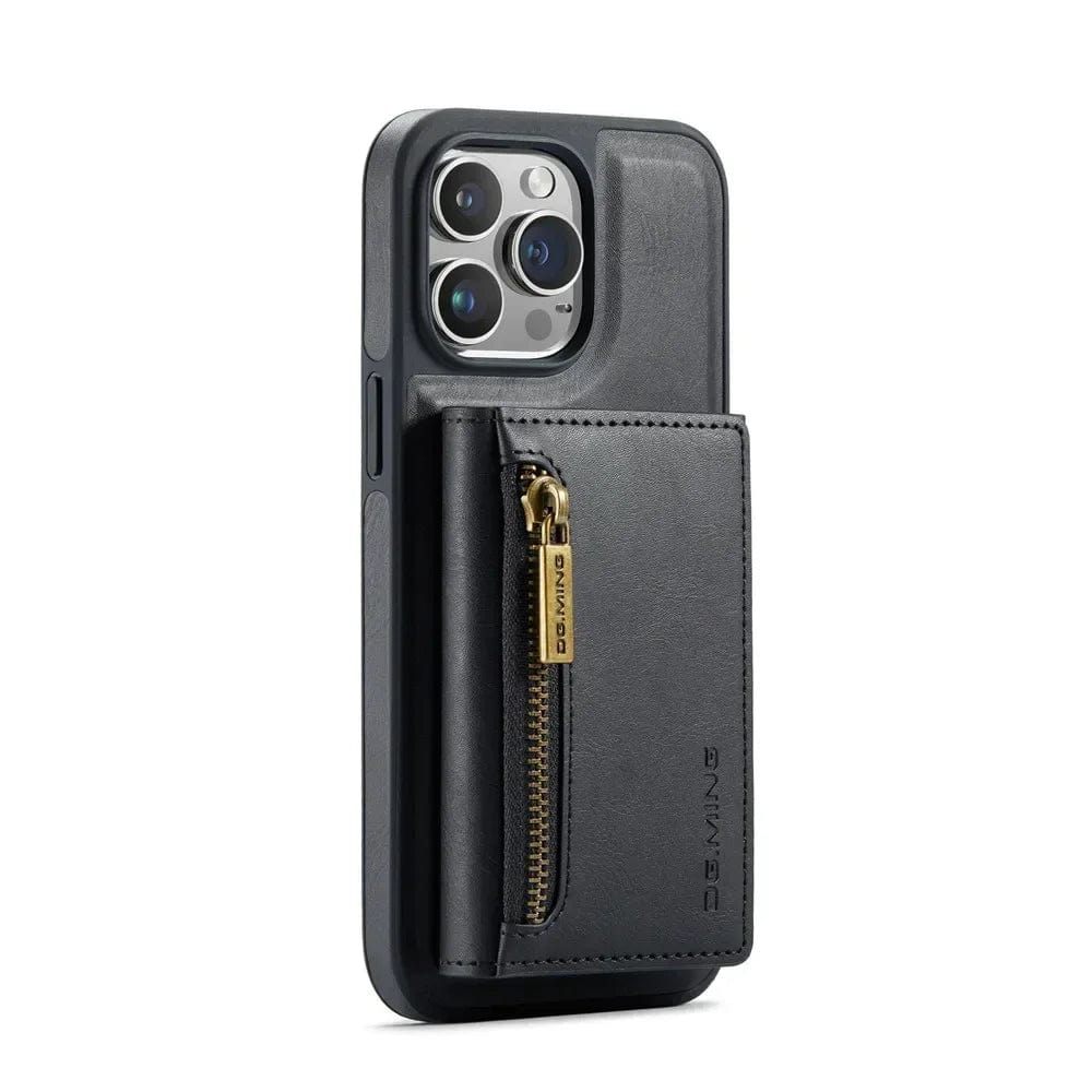 RFID iPhone Leather Detachable Wallet Case