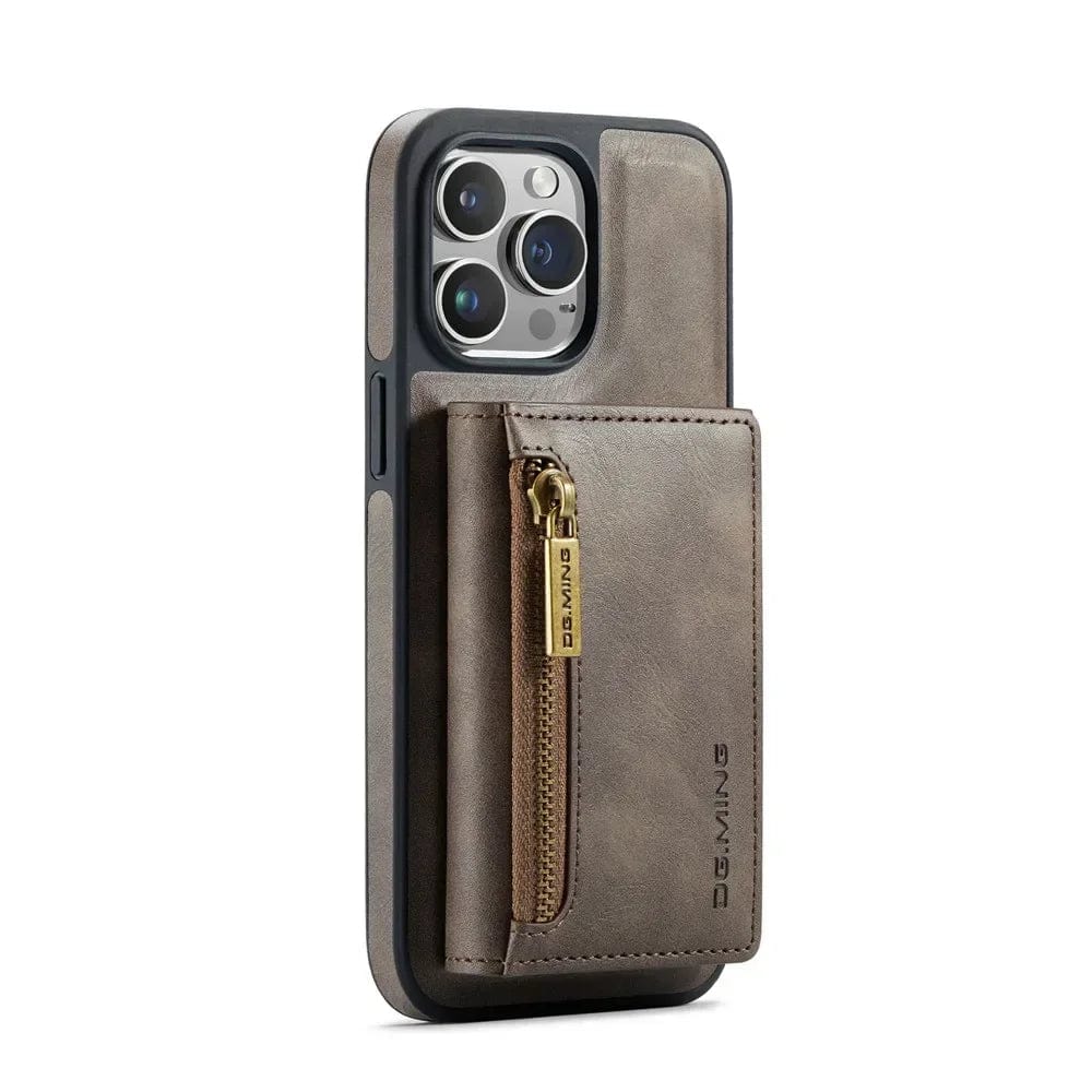 RFID iPhone Leather Detachable Wallet Case