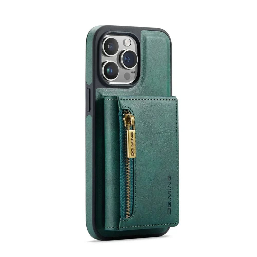RFID iPhone Leather Detachable Wallet Case