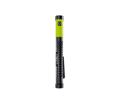UNILITE FLX-125 Telescopic Magnetic LED Inspection Light – 125 Lumens, IP65/IK09, Rechargeable Li-ion, Pocket Clip, Black Aluminium