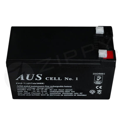 Bosch Alam 12V 7Ah Rechargeable Lead Acid Backup Battery – BA006, BA12-7T1 for Solution Panel