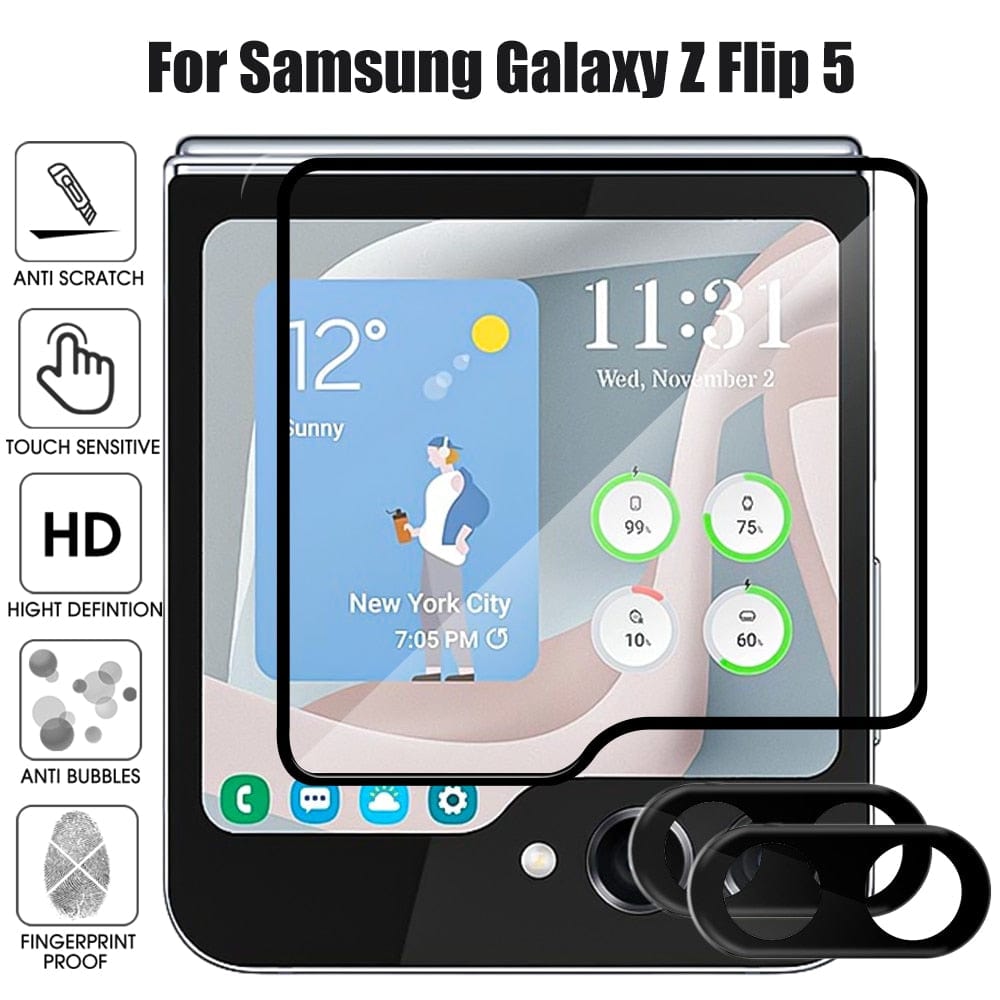 Samsung Z Flip Screen Tempered Glass Protector