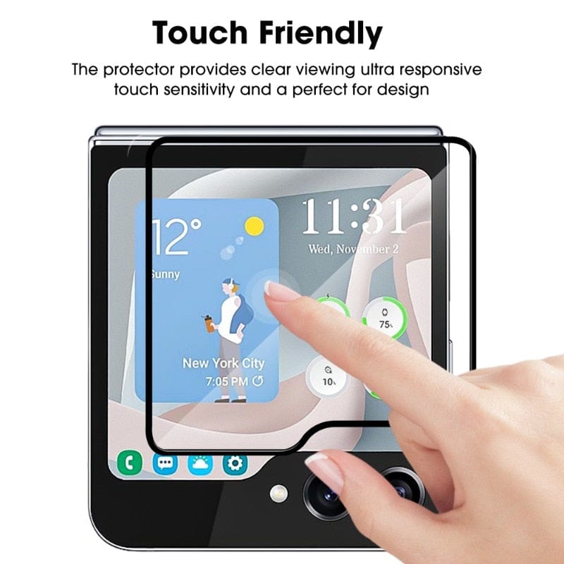Samsung Z Flip Screen Tempered Glass Protector